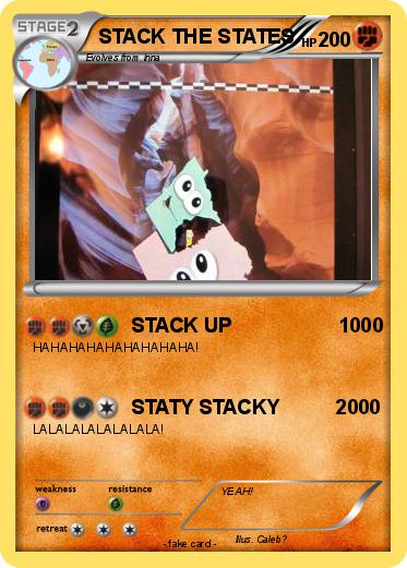 Pokemon STACK THE STATES