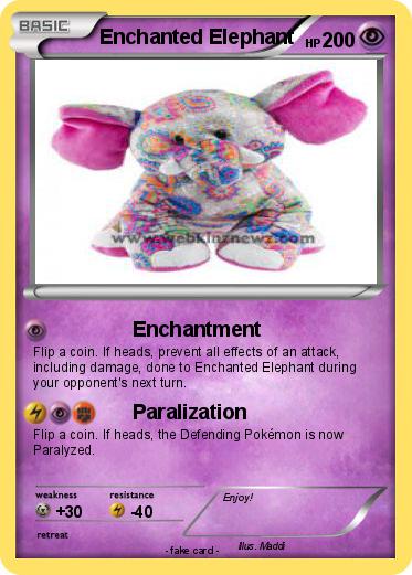 Pokemon Enchanted Elephant