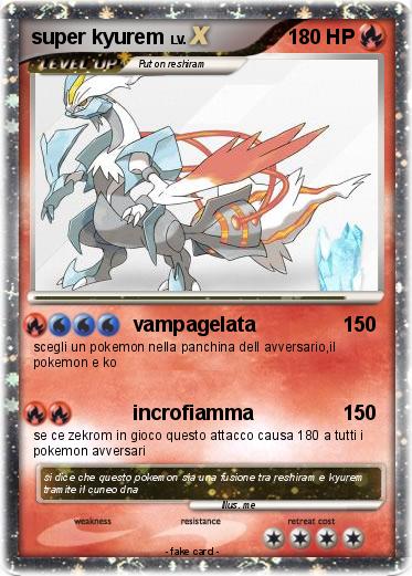 Pokemon super kyurem