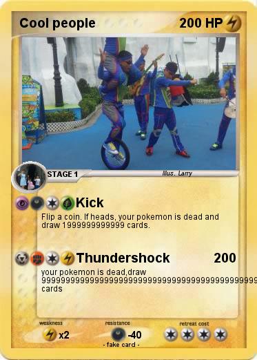Pokemon Cool people