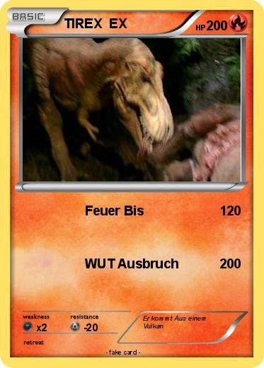 Pokemon TIREX  EX