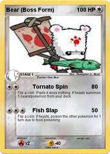 Pokemon Bear (Boss Form)