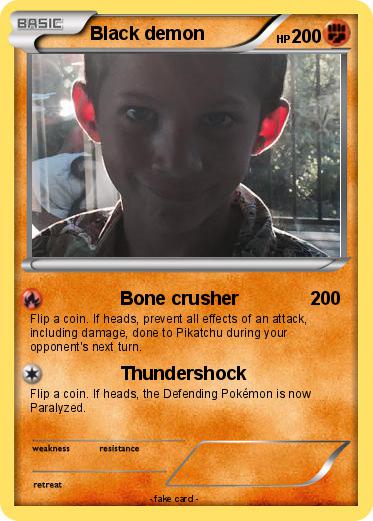 Pokemon Black demon