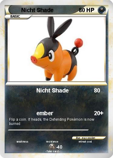 Pokemon Nicht Shade