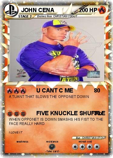 Pokemon JOHN CENA