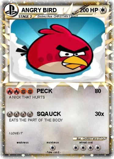 Pokemon ANGRY BIRD