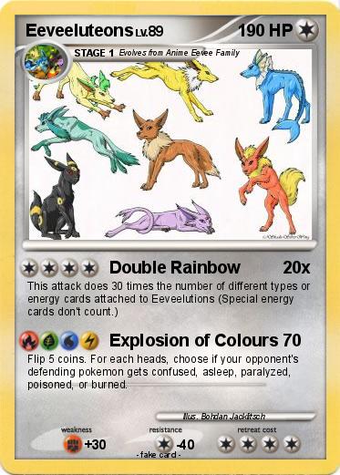 Pokemon Eeveeluteons