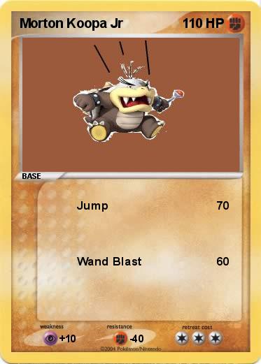 Pokemon Morton Koopa Jr