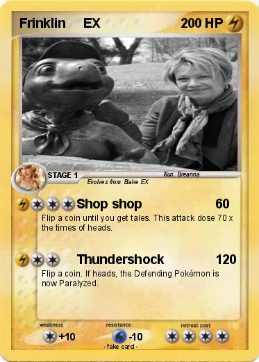 Pokemon Frinklin     EX