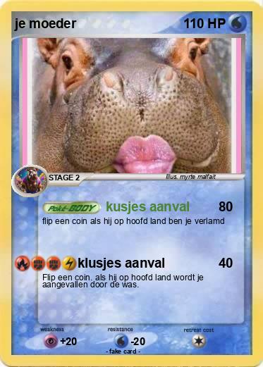 Pokemon je moeder