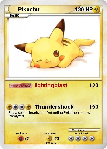 Pokemon Pikachu