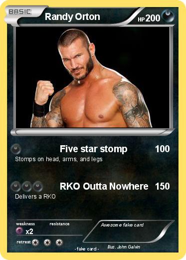 Pokemon Randy Orton