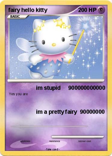 Pokemon fairy hello kitty