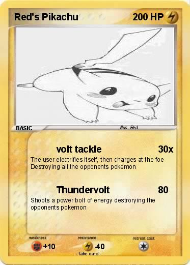 Pokemon Red's Pikachu