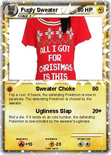 Pokemon Fugly Sweater