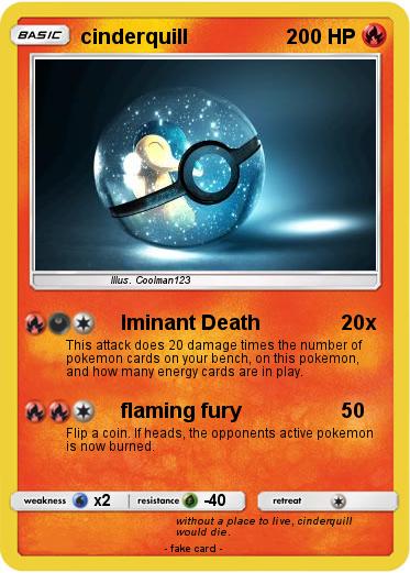 Pokemon cinderquill