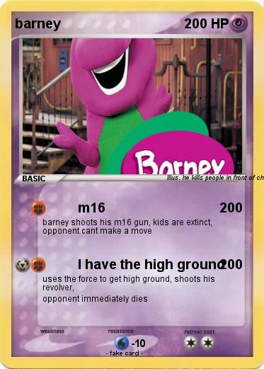Pokemon barney