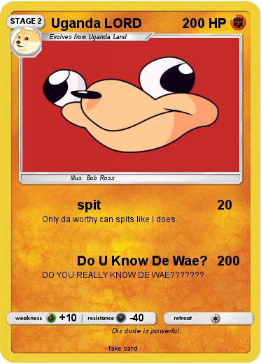 Pokemon Uganda LORD