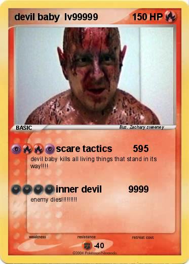 Pokemon devil baby  lv99999