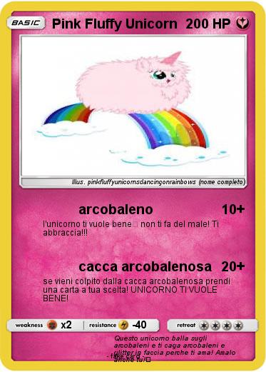 Pokemon Pink Fluffy Unicorn