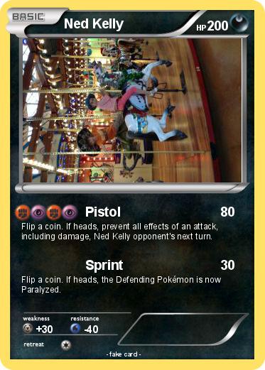 Pokemon Ned Kelly