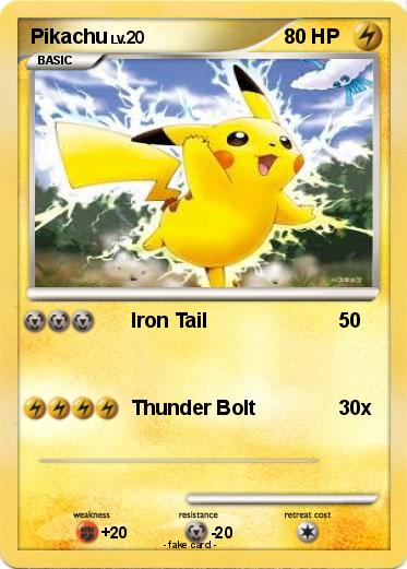 Pokemon Pikachu