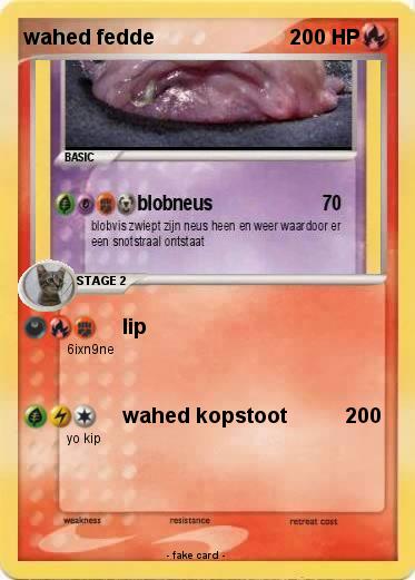 Pokemon wahed fedde
