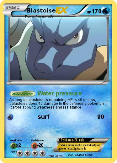 Pokemon Blastoise