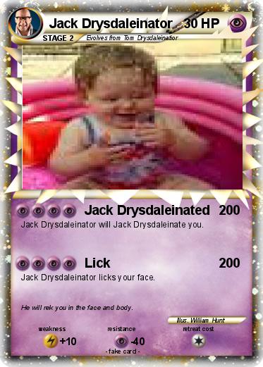 Pokemon Jack Drysdaleinator