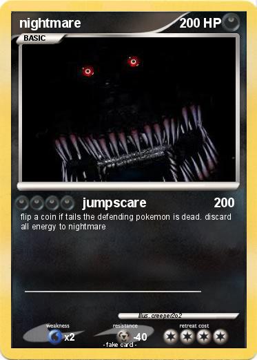 Pokemon nightmare