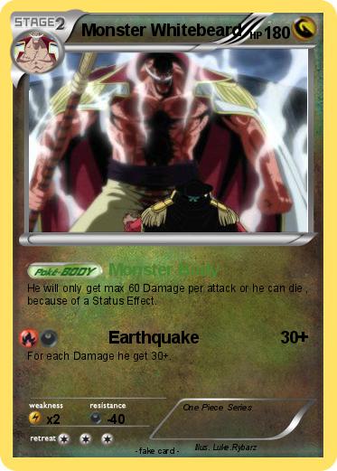 Pokemon Monster Whitebeard