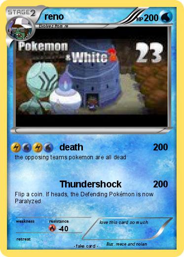 Pokemon reno