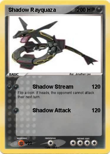 Pokemon Shadow Rayquaza