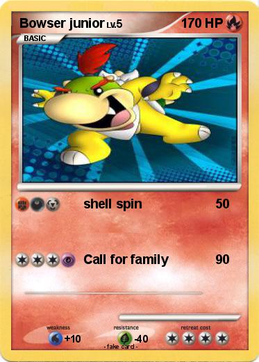 Pokemon Bowser junior
