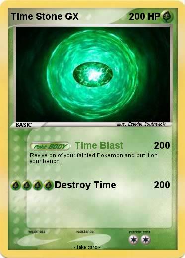 Pokemon Time Stone GX