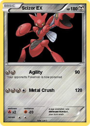 Pokemon Scizor EX