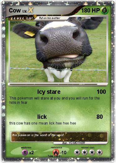 Pokemon Cow