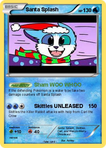 Pokemon Santa Splash