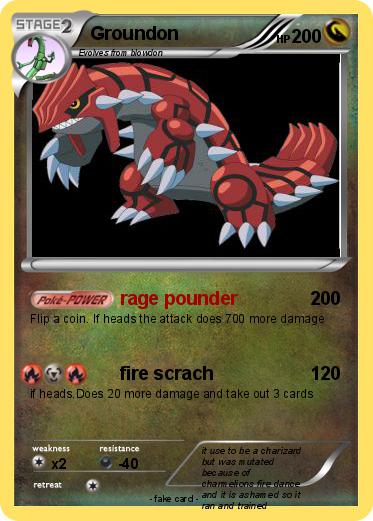 Pokemon Groundon