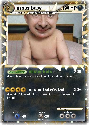 Pokemon mister baby