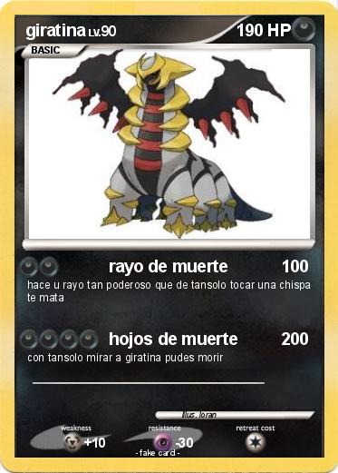 Pokemon giratina