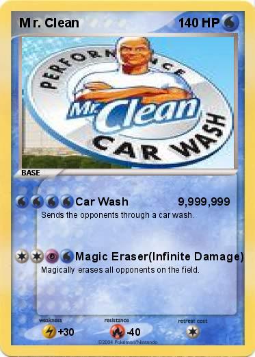 Pokemon M r. Clean
