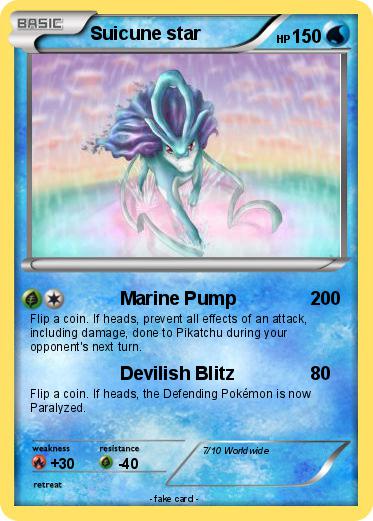 Pokemon Suicune star