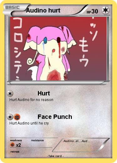 Pokemon Audino hurt