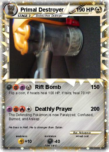 Pokemon Primal Destroyer