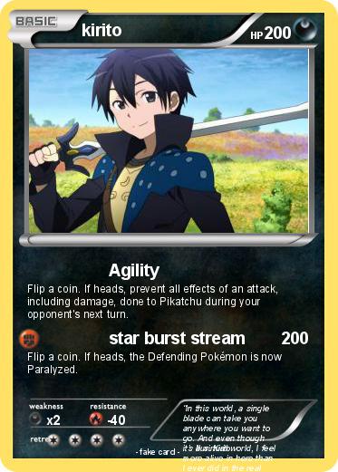 Pokemon kirito