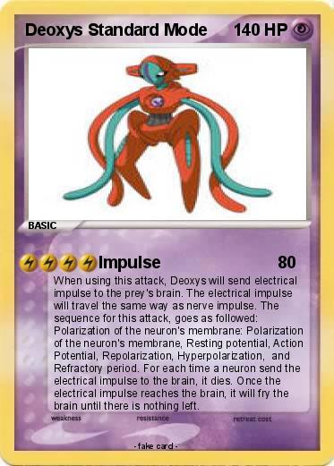 Pokemon Deoxys Standard Mode