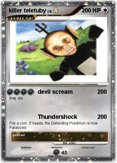 Pokemon killer teletuby