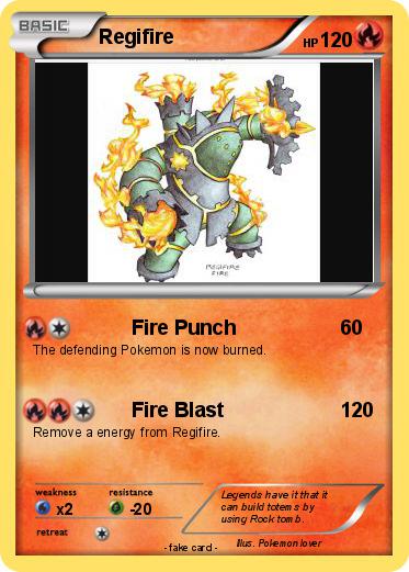 Pokemon Regifire