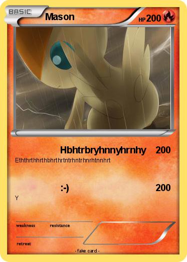 Pokemon Mason